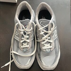 New Balance Light Gray Athletic Shoes